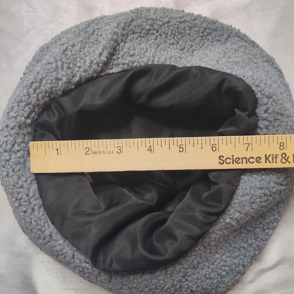 JUICY BY JUICY COUTURE Women‎ One Size GRAY Fleece BUCKET HAT NEW